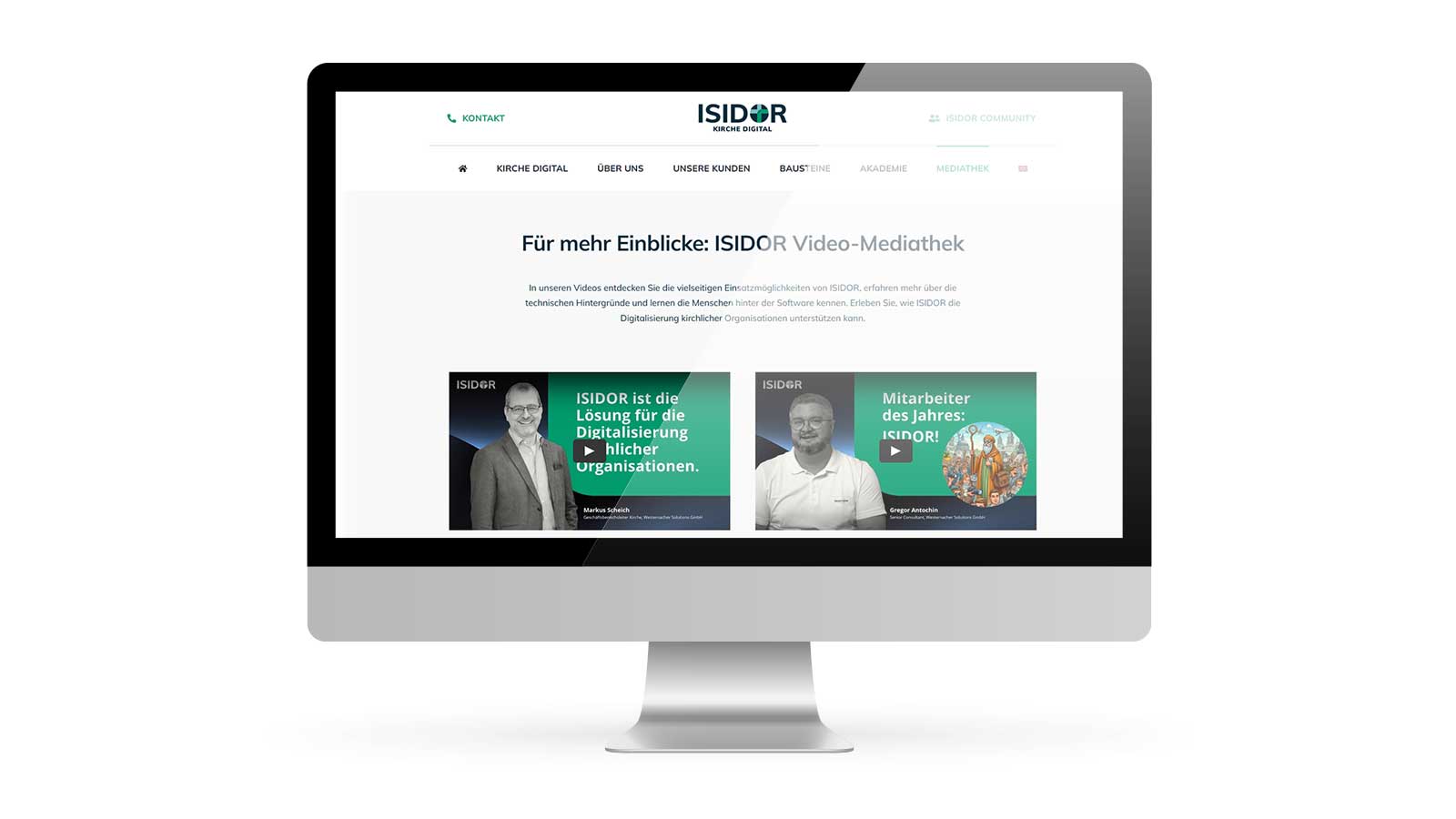 Abbildung ISIDOR Mediathek